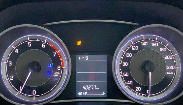 2017 Maruti Dzire VXI, Petrol, Manual, 40,277 km, Odometer Image