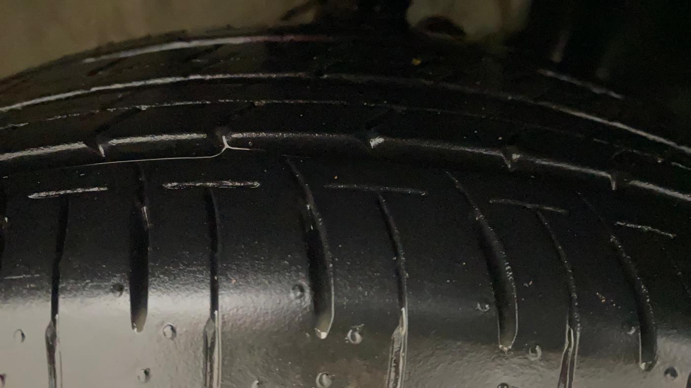 2025 Maruti IGNIS ALPHA 1.2, Petrol, Manual, 3,849 km, Right Front Tyre Tread
