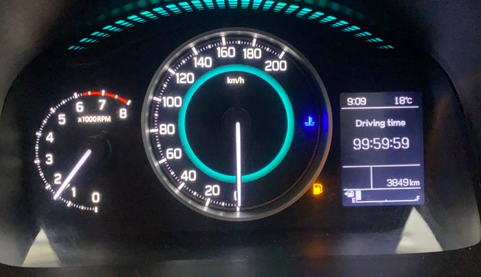 2025 Maruti IGNIS ALPHA 1.2, Petrol, Manual, 3,849 km, Odometer Image