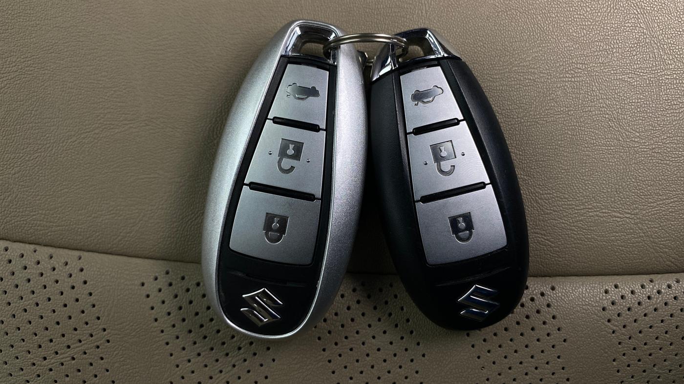 2024 Maruti Ciaz ZETA AT 1.5  SHVS PETROL, Petrol, Automatic, 8,236 km, Key Close Up