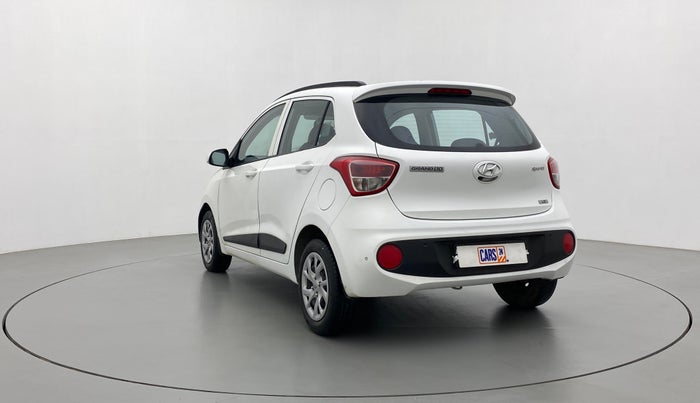 2019 Hyundai Grand i10 SPORTZ 1.2 KAPPA VTVT, Petrol, Manual, 25,714 km, Left Back Diagonal