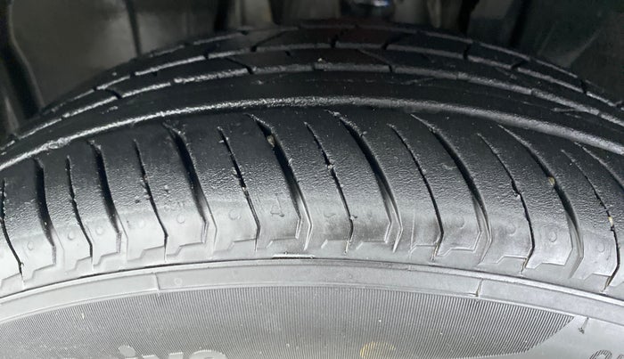 2021 Nissan MAGNITE XL Turbo CVT, Petrol, Automatic, 6,842 km, Left Front Tyre Tread