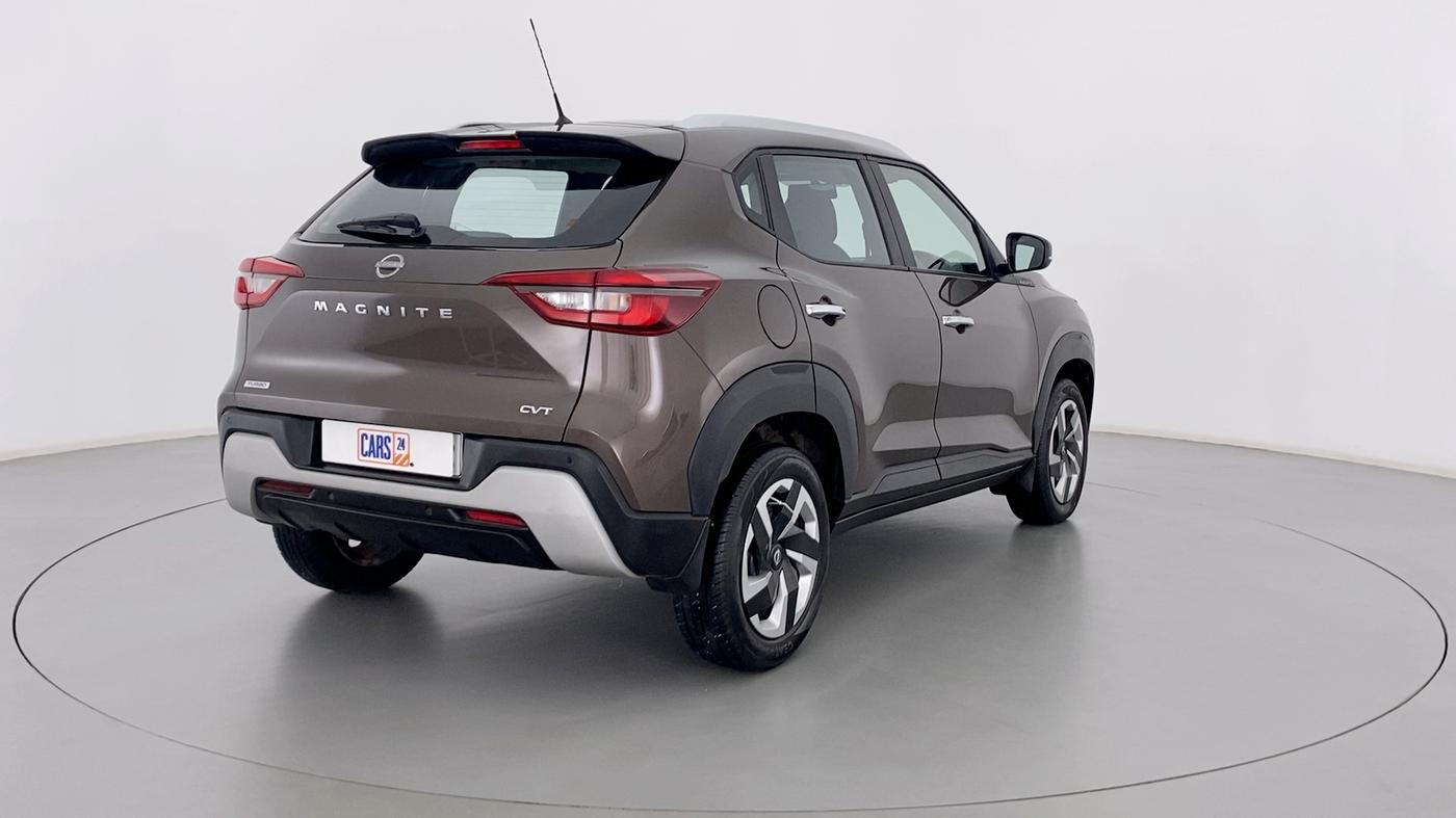 2021 Nissan MAGNITE XL Turbo CVT, Petrol, Automatic, 6,842 km, Right Back Diagonal