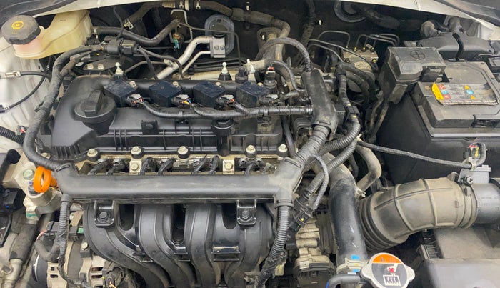 2023 KIA SONET HTE 1.2, Petrol, Manual, 6,337 km, Engine View