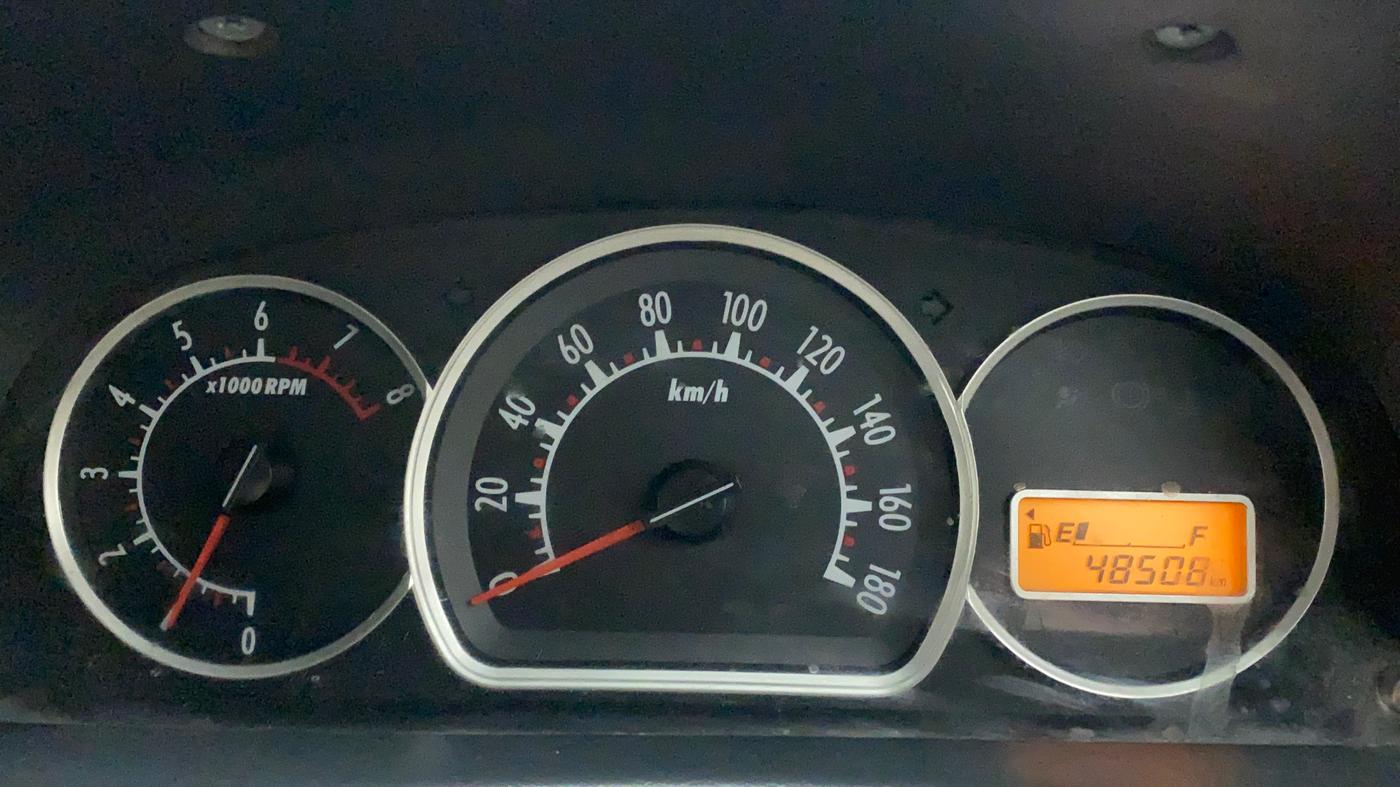 2014 Maruti Alto K10 VXI, Petrol, Manual, 48,625 km, Odometer Image