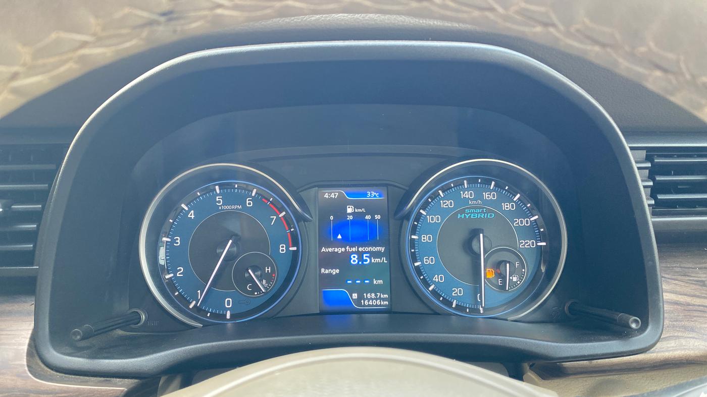 2021 Maruti Ertiga ZXI SHVS, Petrol, Manual, 16,283 km, Odometer Image