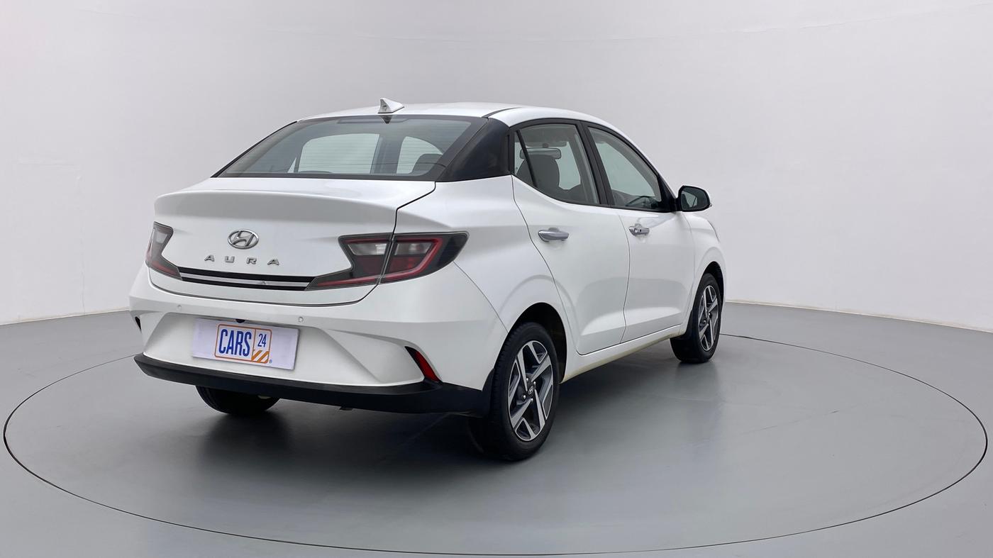 2020 Hyundai AURA SX (O) MT, Petrol, Manual, 17,385 km, Right Back Diagonal
