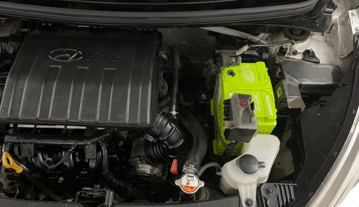 2017 Hyundai Grand i10 MAGNA AT 1.2 KAPPA VTVT, Petrol, Automatic, 16,387 km, Engine View - Left