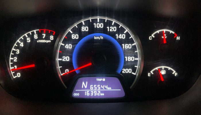 2017 Hyundai Grand i10 MAGNA AT 1.2 KAPPA VTVT, Petrol, Automatic, 16,387 km, Odometer Image