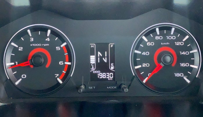 2016 Mahindra Kuv100 K8 6 STR, Petrol, Manual, 20,213 km, Odometer Image