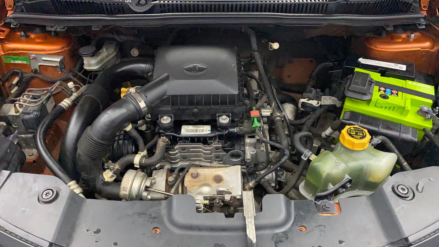 2019 Tata NEXON XT PLUS PETROL, Petrol, Manual, 1,09,366 km, Engine View