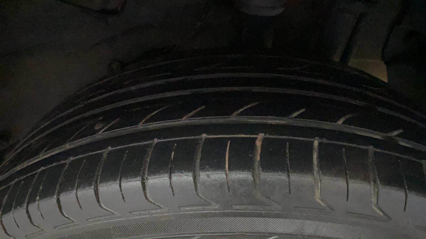 2019 Tata NEXON XT PLUS PETROL, Petrol, Manual, 1,09,366 km, Left Rear Tyre Tread