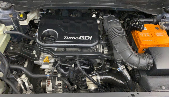 2019 Hyundai VENUE SX PLUS 1.0 TURBO DCT DUAL TONE, Petrol, Automatic, 53,636 km, Engine View