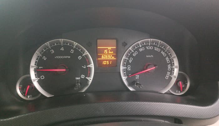 2016 Maruti Swift Dzire VXI (O), Petrol, Manual, 60,691 km, Odometer Image