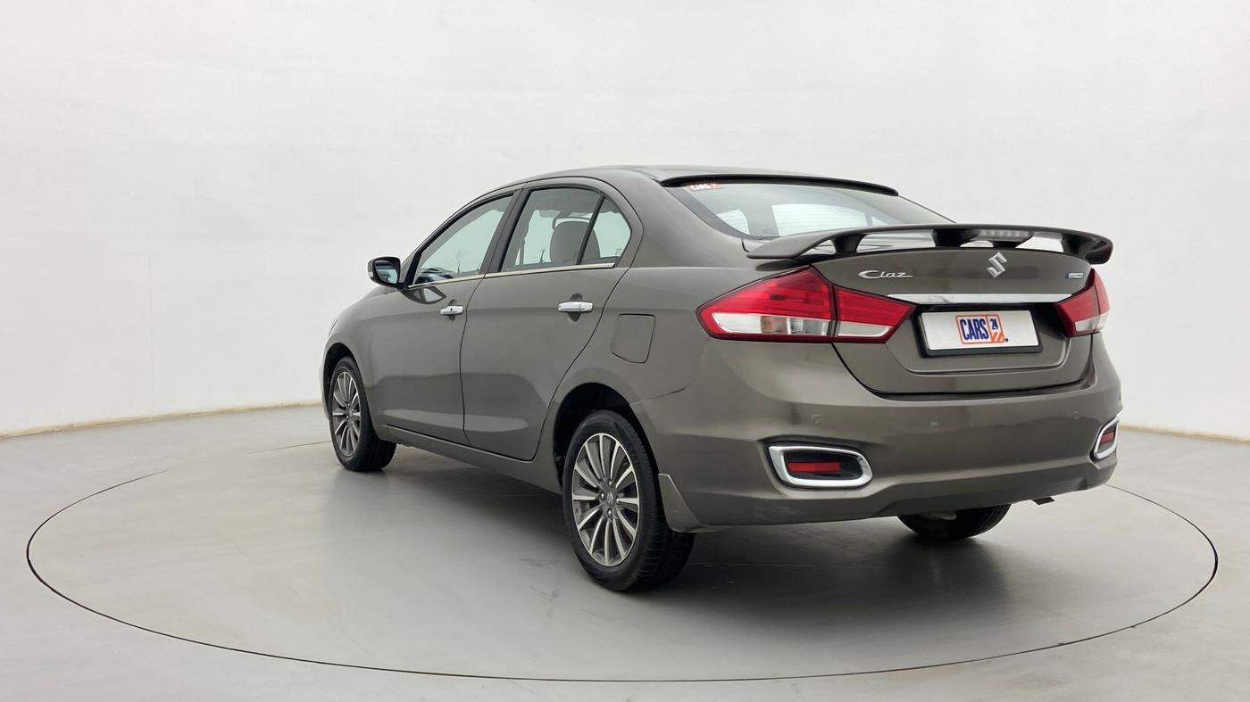 2019 Maruti Ciaz ALPHA  AT 1.5 SHVS PETROL, Petrol, Automatic, 57,734 km, Left Back Diagonal