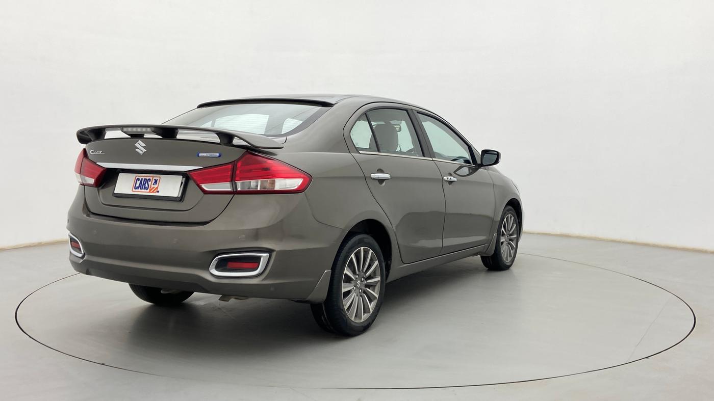 2019 Maruti Ciaz ALPHA  AT 1.5 SHVS PETROL, Petrol, Automatic, 57,734 km, Right Back Diagonal