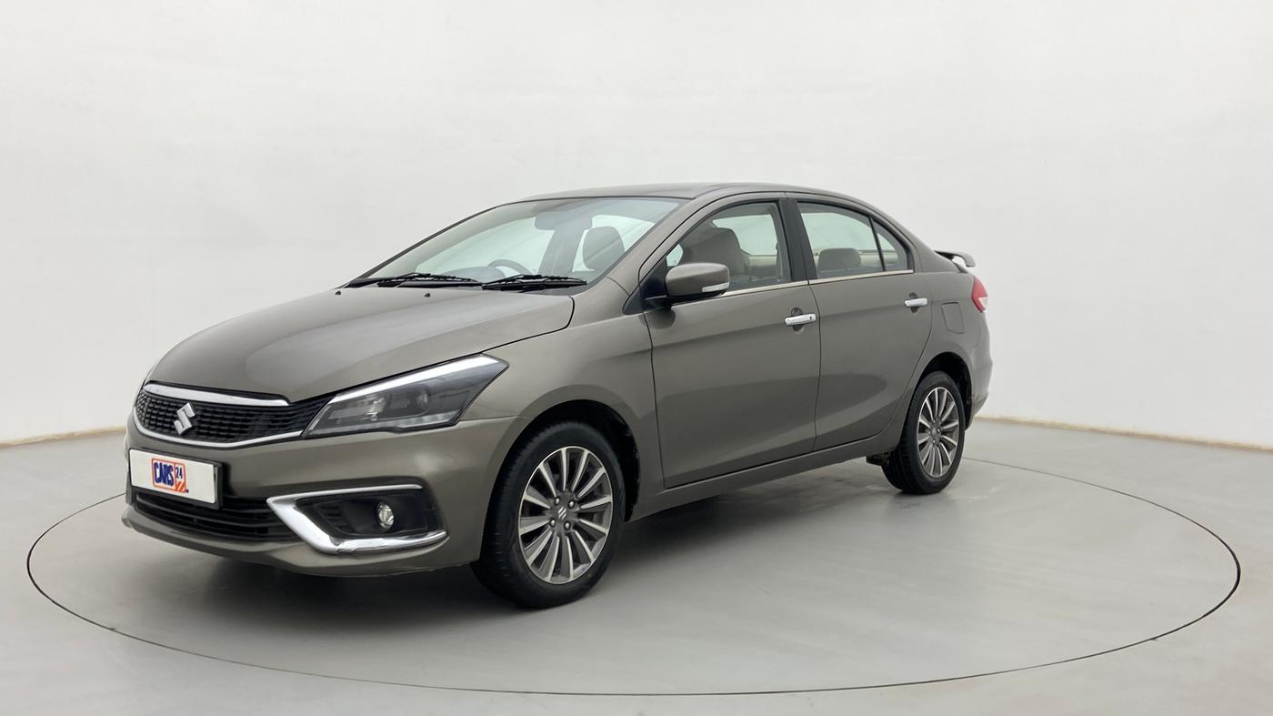 2019 Maruti Ciaz ALPHA  AT 1.5 SHVS PETROL, Petrol, Automatic, 57,734 km, Left Front Diagonal
