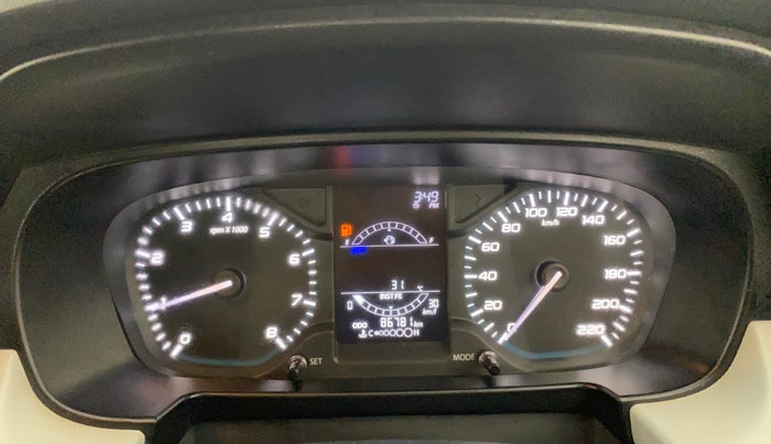 2022 Tata PUNCH ACCOMPLISHED MT, Petrol, Manual, 86,781 km, Odometer Image