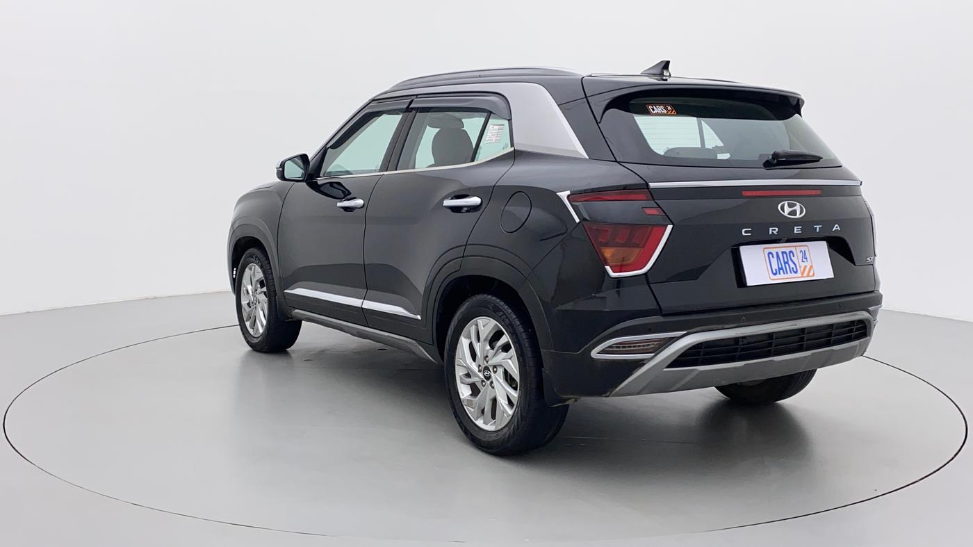 2021 Hyundai Creta SX EXECUTIVE 1.5 PETROL, Petrol, Manual, 23,950 km, Left Back Diagonal