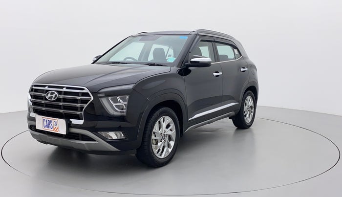 2021 Hyundai Creta SX EXECUTIVE 1.5 PETROL, Petrol, Manual, 23,950 km, Left Front Diagonal