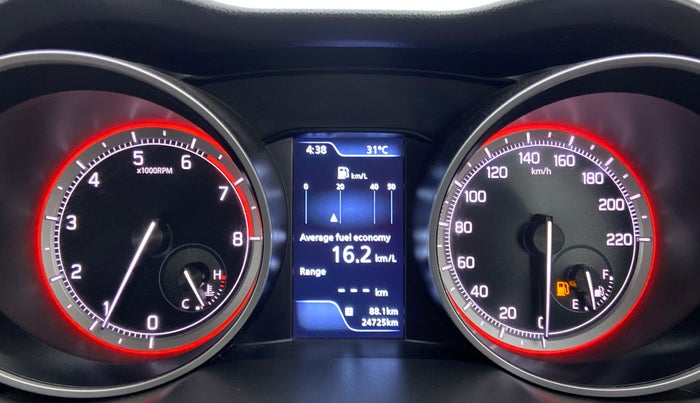 2021 Maruti Swift ZXI+, Petrol, Manual, 24,783 km, Odometer Image