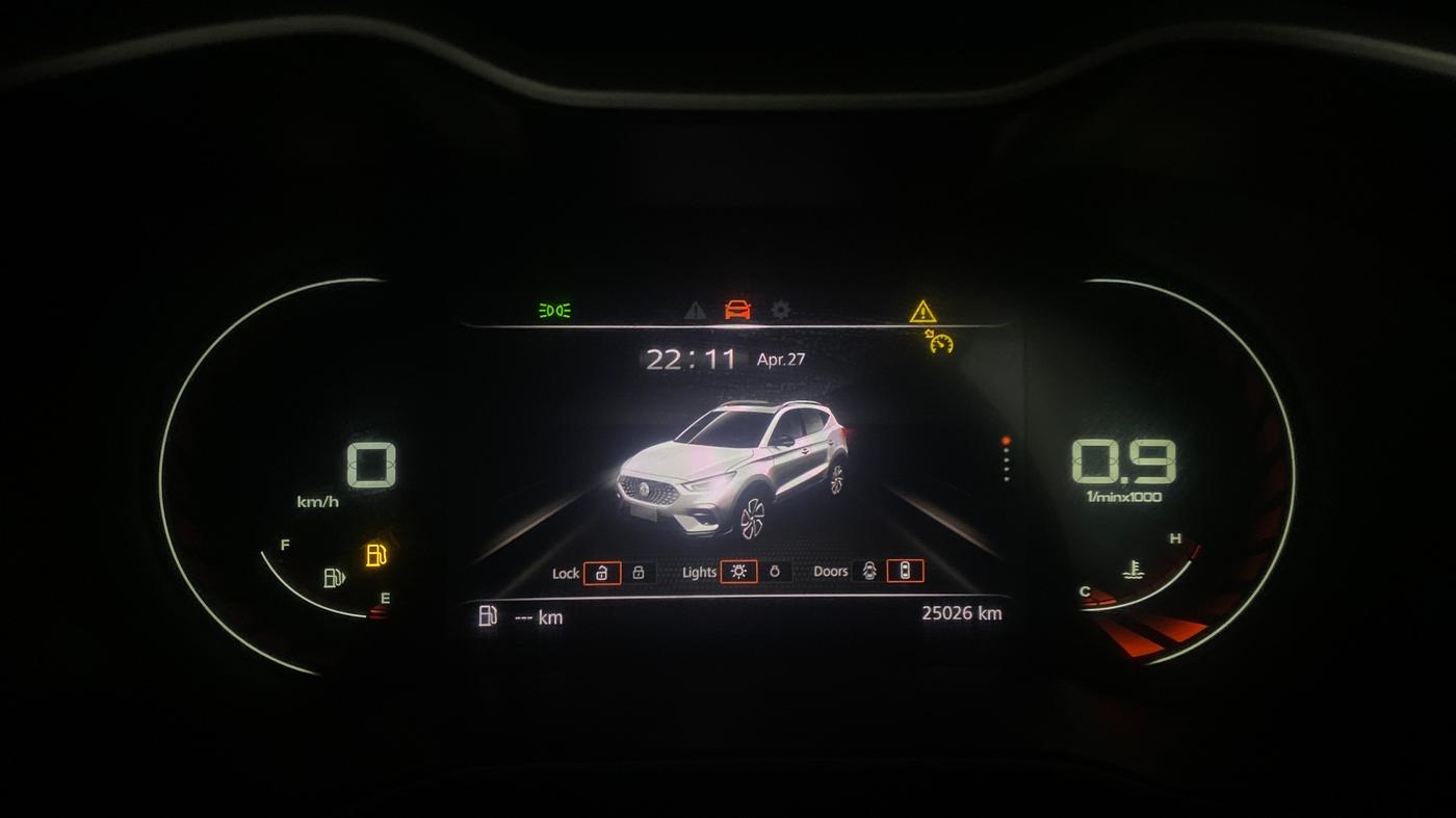 2022 MG ASTOR SHARP 1.5 MT, Petrol, Manual, 25,023 km, Odometer Image