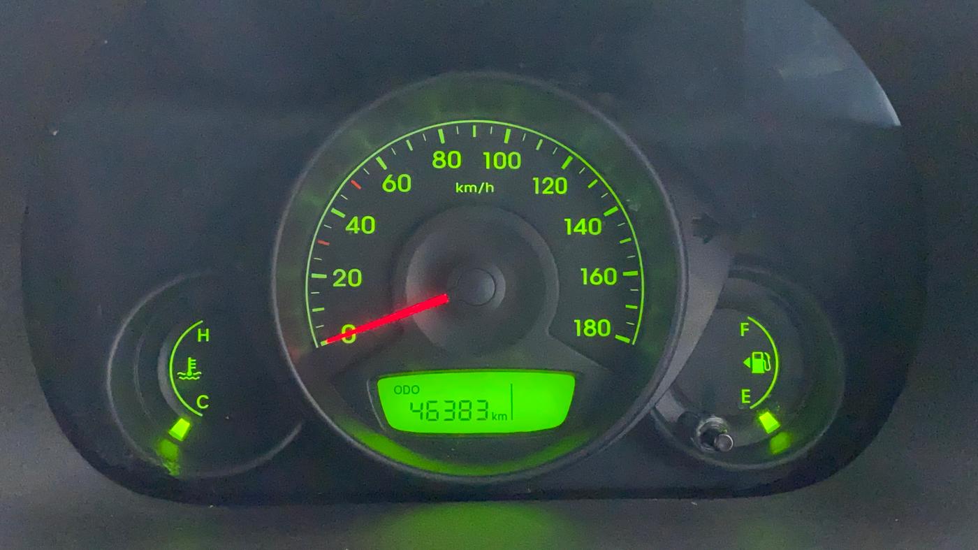 2017 Hyundai Eon ERA PLUS, Petrol, Manual, 46,413 km, Odometer Image