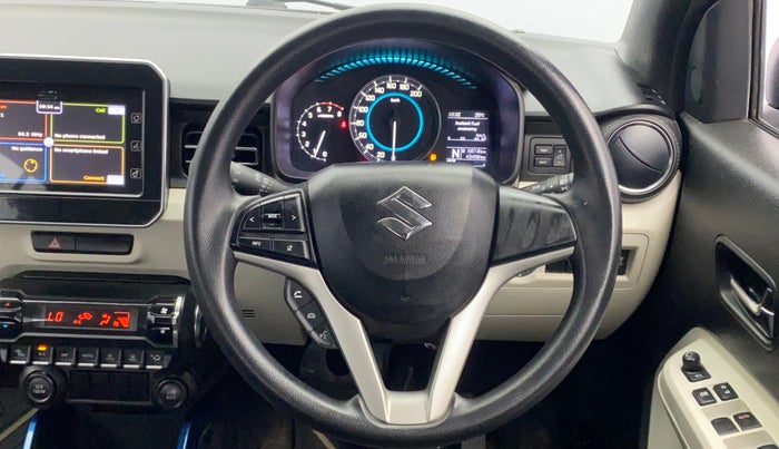 2018 Maruti IGNIS ALPHA 1.2 AMT, Petrol, Automatic, 43,456 km, Steering Wheel Close Up