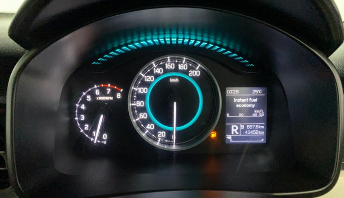 2018 Maruti IGNIS ALPHA 1.2 AMT, Petrol, Automatic, 43,456 km, Odometer Image