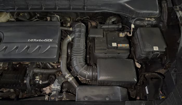 2022 KIA CARENS LUXURY PLUS 1.4 PETROL 7 STR, Petrol, Manual, 78,921 km, Engine View - Left
