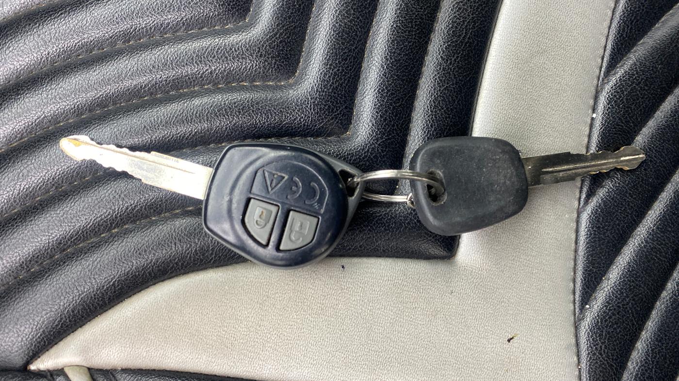 2017 Maruti Baleno DELTA CVT PETROL 1.2, Petrol, Automatic, 1,05,676 km, Key Close Up