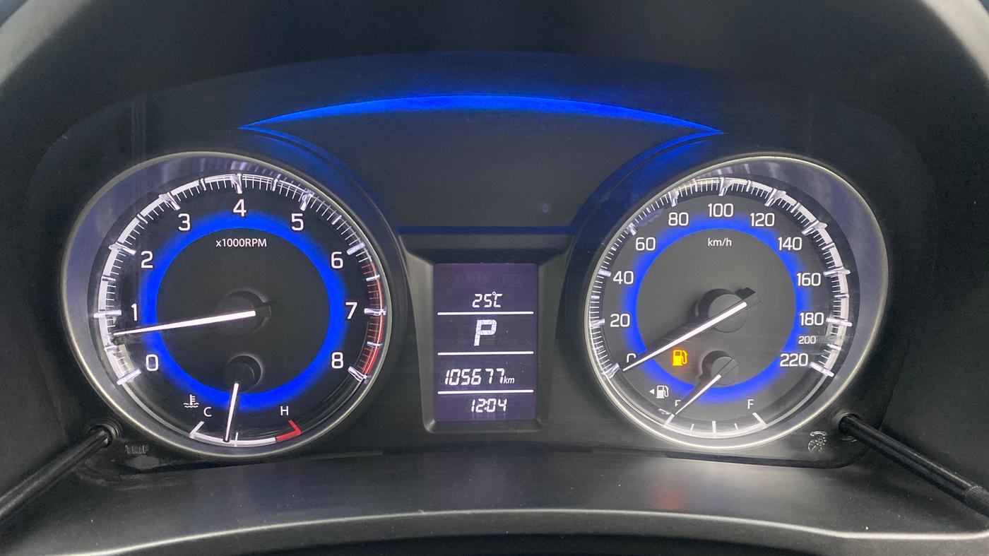 2017 Maruti Baleno DELTA CVT PETROL 1.2, Petrol, Automatic, 1,05,676 km, Odometer Image