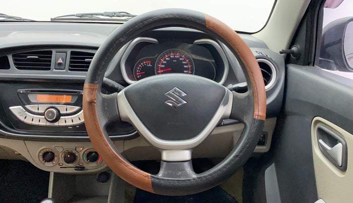 2016 Maruti Alto K10 VXI (O), Petrol, Manual, 1,26,243 km, Steering Wheel Close Up
