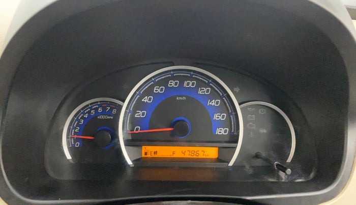 2017 Maruti Wagon R 1.0 VXI, Petrol, Manual, 47,867 km, Odometer Image