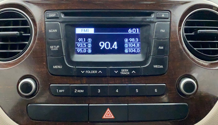 2014 Hyundai Grand i10 SPORTZ 1.2 KAPPA VTVT, Petrol, Manual, 22,366 km, Infotainment System