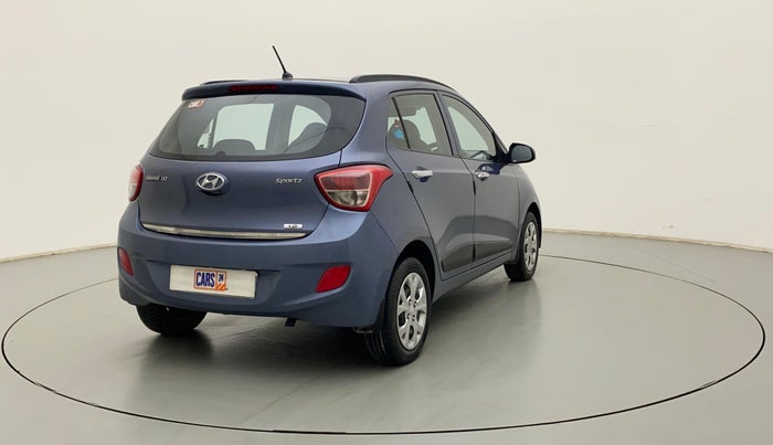 2014 Hyundai Grand i10 SPORTZ 1.2 KAPPA VTVT, Petrol, Manual, 22,366 km, Right Back Diagonal
