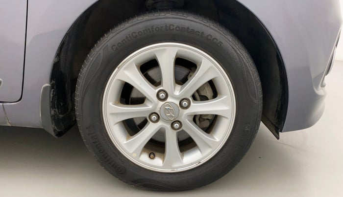 2015 Hyundai Grand i10 ASTA AT 1.2 KAPPA VTVT, Petrol, Automatic, 55,629 km, Right Front Wheel