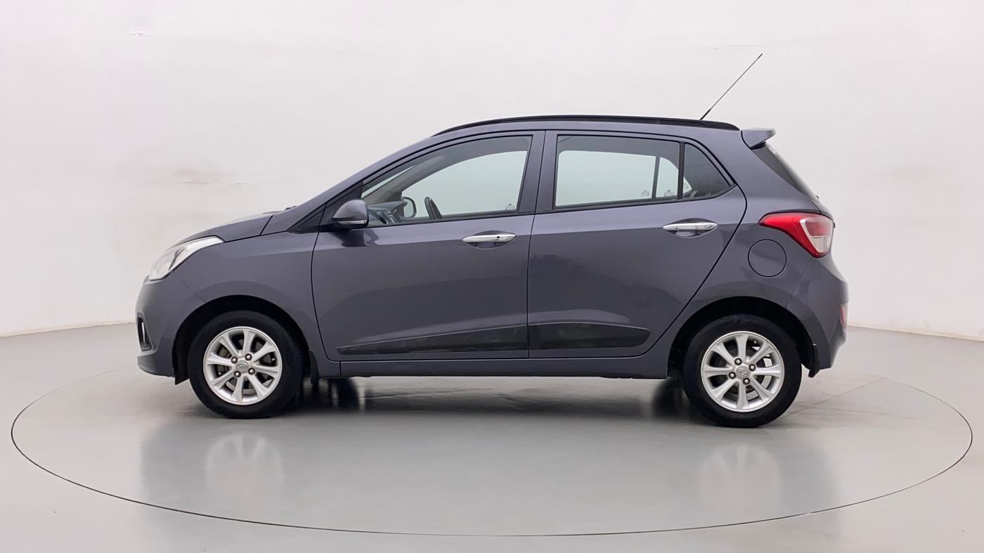 2015 Hyundai Grand i10 ASTA AT 1.2 KAPPA VTVT, Petrol, Automatic, 55,629 km, Left Side