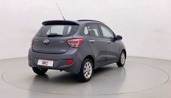 2015 Hyundai Grand i10 ASTA AT 1.2 KAPPA VTVT, Petrol, Automatic, 55,629 km, Right Back Diagonal
