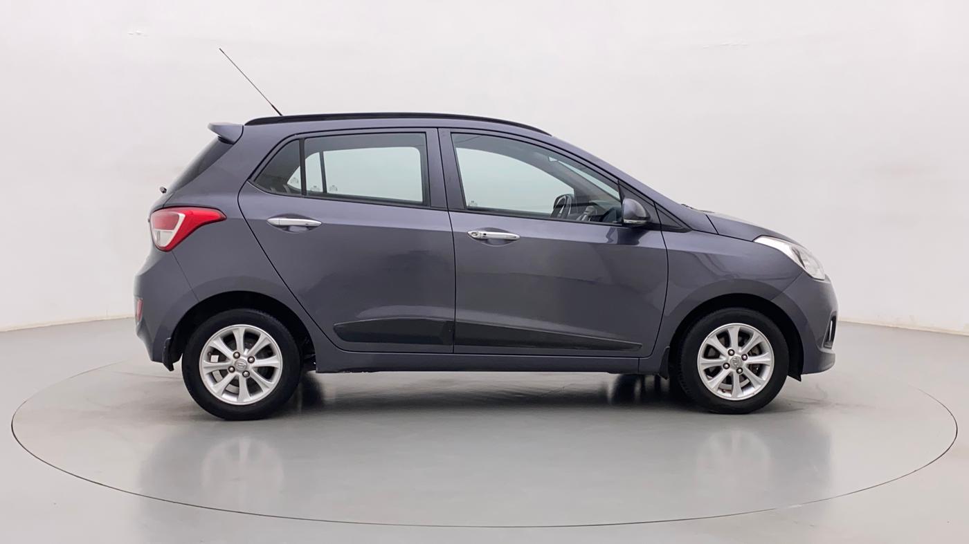 2015 Hyundai Grand i10 ASTA AT 1.2 KAPPA VTVT, Petrol, Automatic, 55,629 km, Right Side View