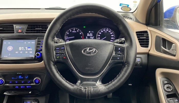 2017 Hyundai Elite i20 ASTA 1.2 (O), Petrol, Manual, 47,381 km, Steering Wheel Close Up