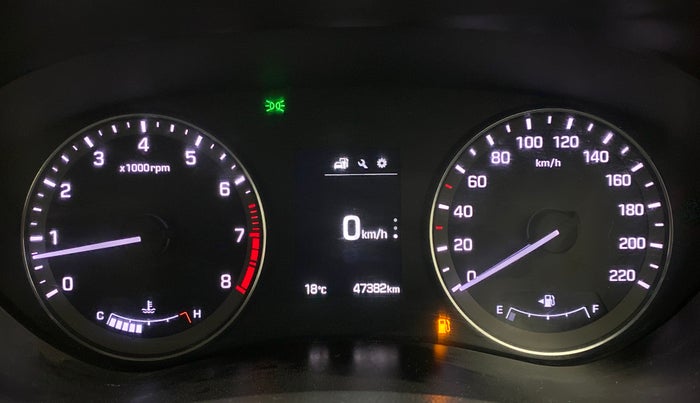 2017 Hyundai Elite i20 ASTA 1.2 (O), Petrol, Manual, 47,381 km, Odometer Image