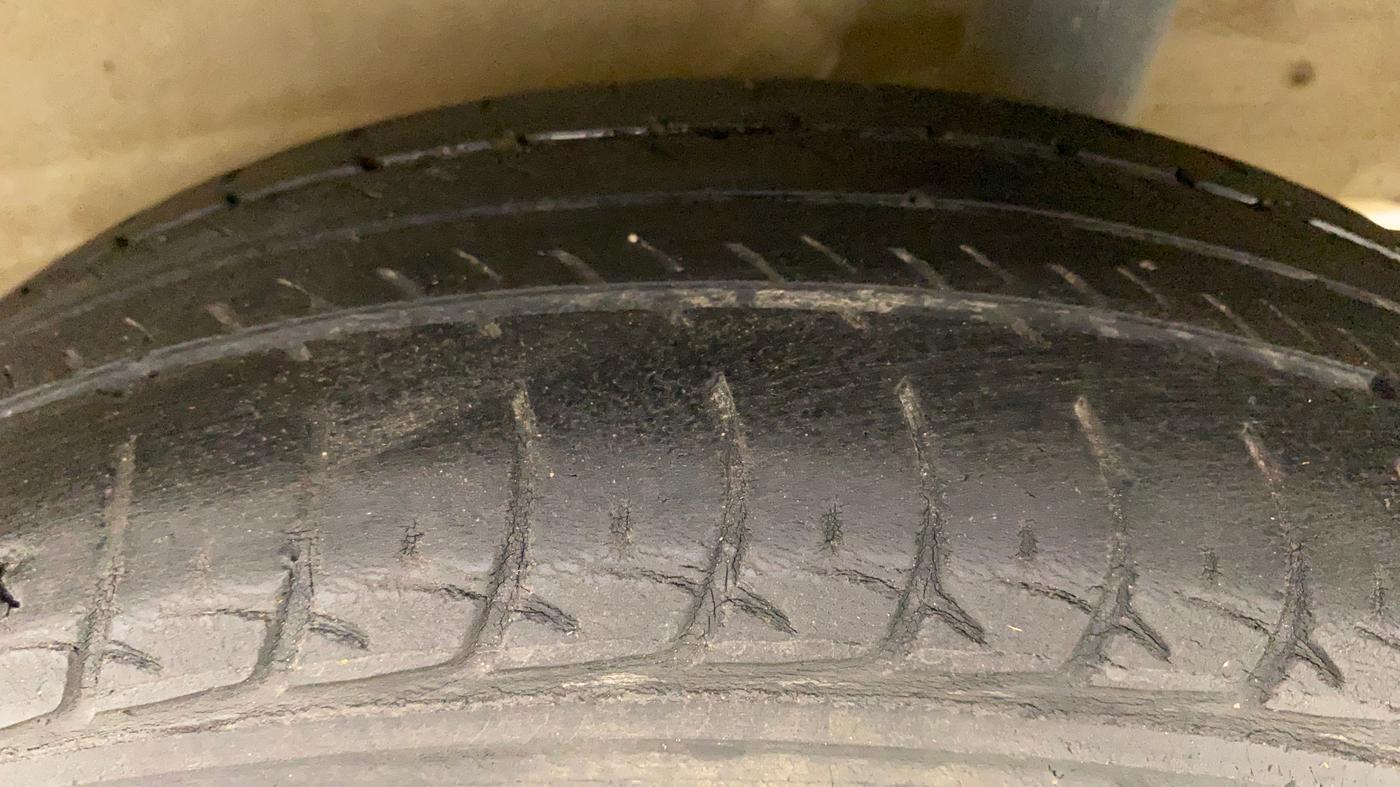 2020 Maruti New Wagon-R VXI 1.2, Petrol, Manual, 63,404 km, Left Rear Tyre Tread