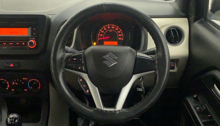 2019 Maruti New Wagon-R VXI 1.2, Petrol, Manual, 37,678 km, Steering Wheel Close Up