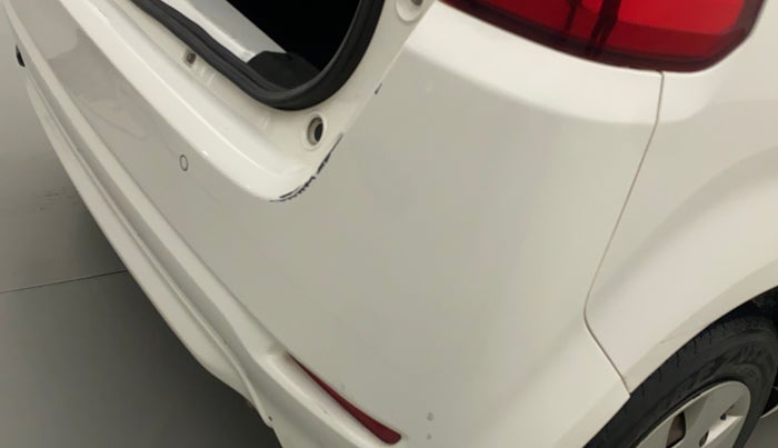 2019 Maruti New Wagon-R VXI 1.2, Petrol, Manual, 37,678 km, Rear bumper - Paint is slightly damaged