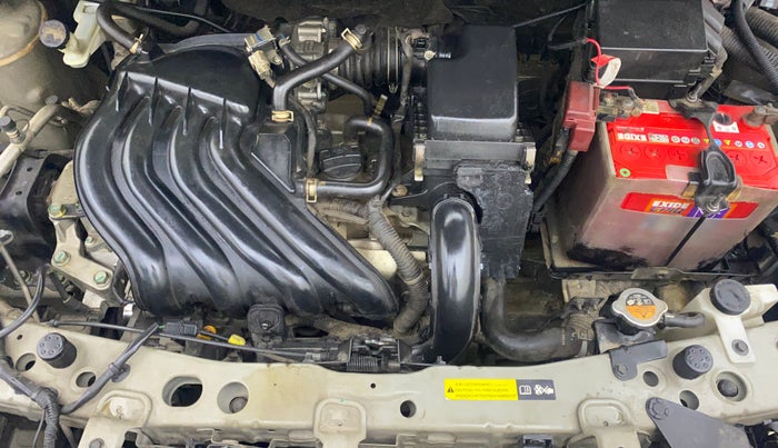 2014 Nissan Sunny XL, Petrol, Manual, 66,300 km, Engine View