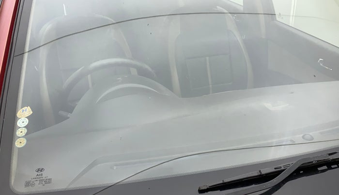 2010 Hyundai i20 SPORTZ 1.2, Petrol, Manual, 46,385 km, Front windshield - Minor spot on windshield