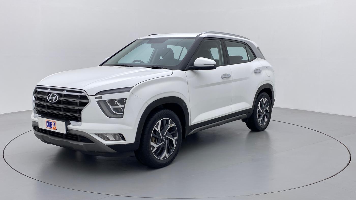 2020 Hyundai Creta 1.5 SX (O) AT, Petrol, Automatic, 45,074 km, Left Front Diagonal