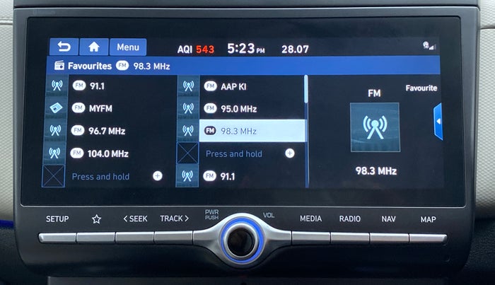 2020 Hyundai Creta 1.5 SX (O) AT, Petrol, Automatic, 45,074 km, Infotainment System