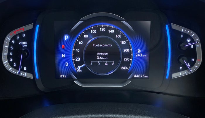 2020 Hyundai Creta 1.5 SX (O) AT, Petrol, Automatic, 45,074 km, Odometer Image